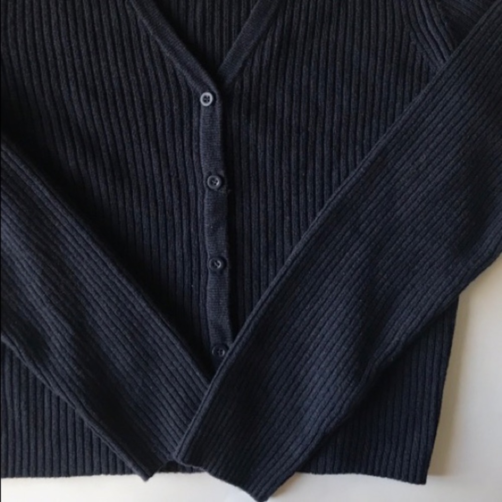 Brandy Melville Navy Button Down